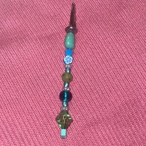 Multicolored Beaded Cutie Clip